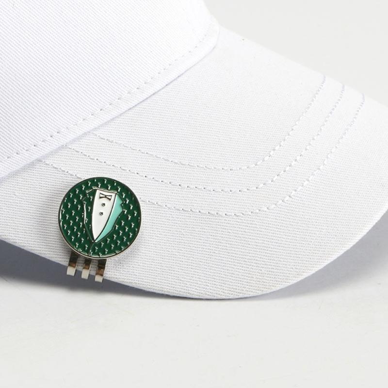Golfball Markers Magnetic Hat Clip Suit Clothing Pattern Golfs Hat Clips Golfs Caps Clips Markers Gift for Golfs Lover