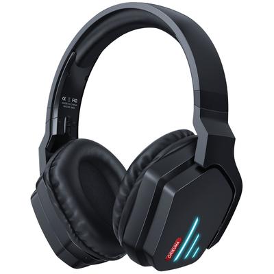 B60 Bluetooth Wireless Headphones Stereo Surround with LED Light HD Mic Foldable 2.4GHz Wireless Headset Gamer Earphones for Computer PC Gaming