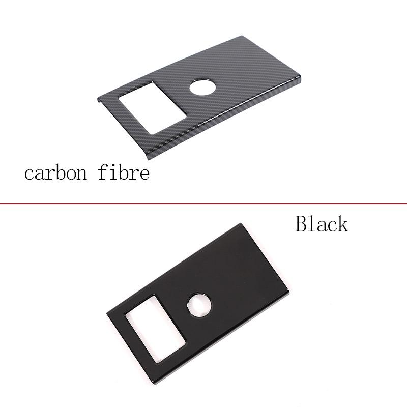 For Range Rover Vogue 2026 ABS Carbon Fibre Car Center Control Shift Panel Frame Decorative Sticker Car Accessories