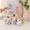 West Clothed Wear Highland White Terrier Dog Plush Toy Stuffed Animal Keychain