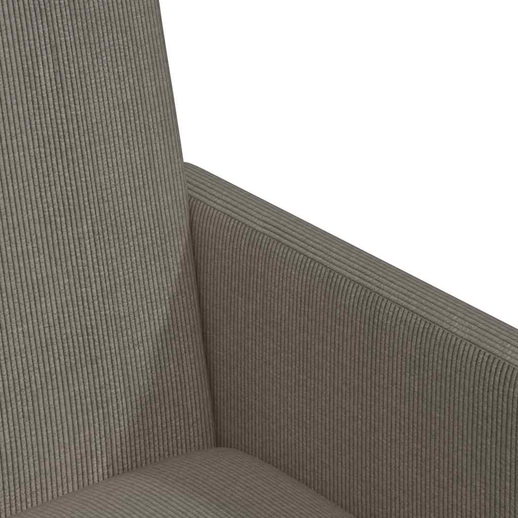 Dining Chairs with Casters 2 pcs Light Grey 57 x 66 x 94 cm