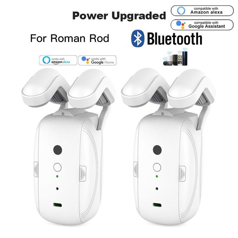 Intelligenter automatischer Vorhangöffner, Hochleistungs-Vorhangrobotermotor, geeignet für römische Stangen, T-förmige/U-förmige Schienen