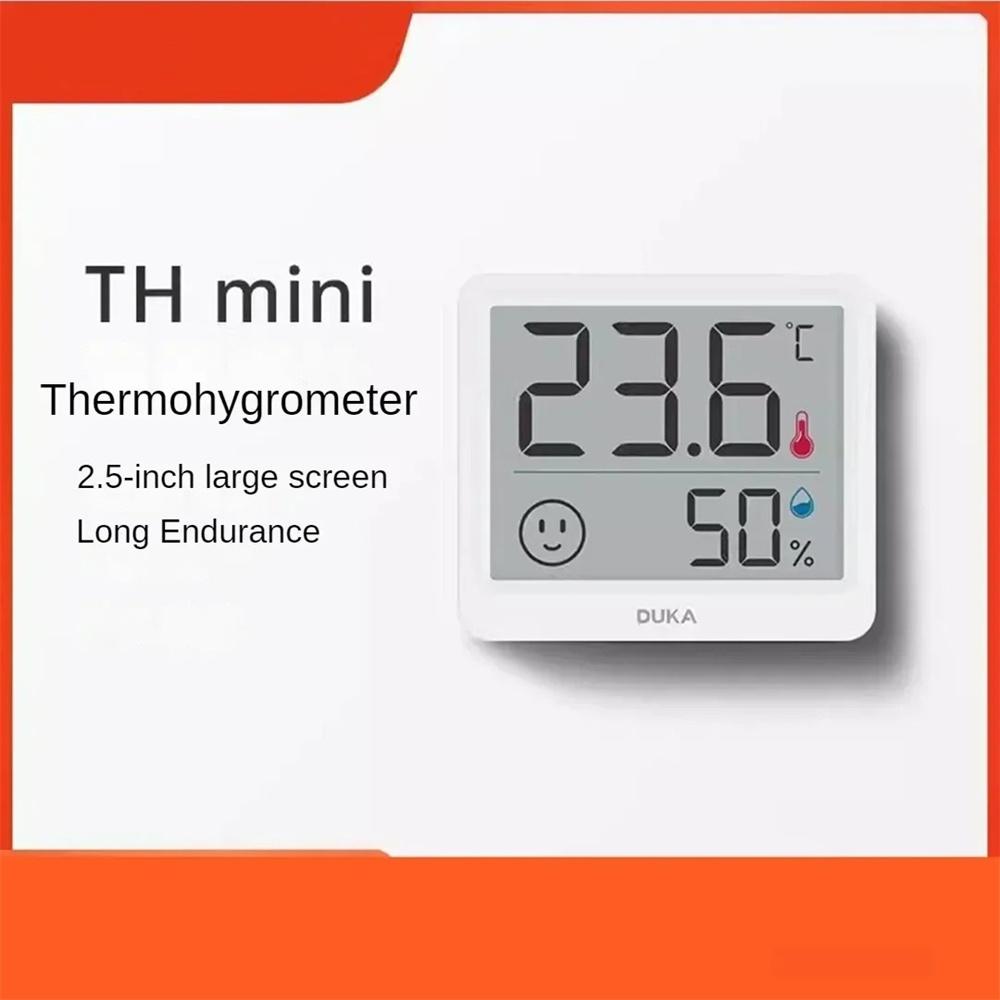 Digital Thermometer Hygrometer with 2.5 Inch LCD Screen Mini Indoor Outdoor Humidity Temperature Meter Gauge for Home Garden