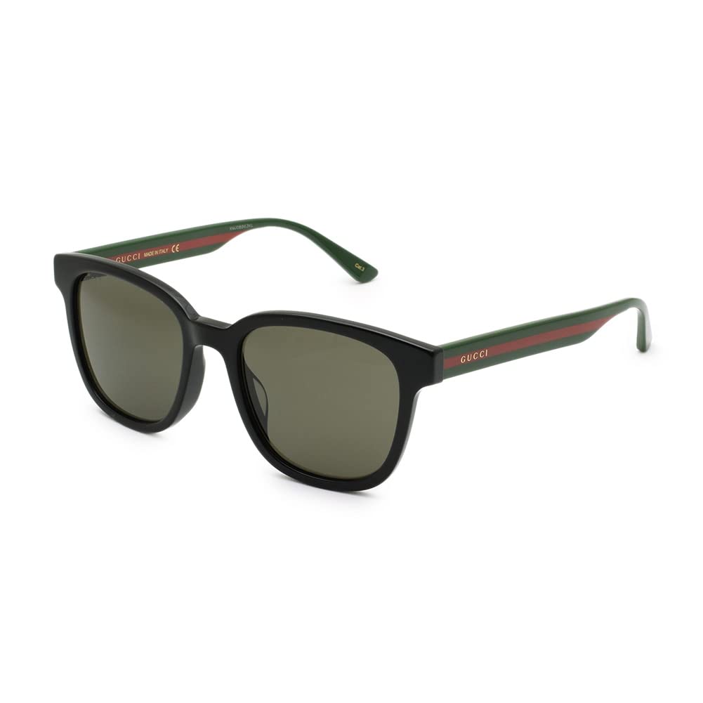 

Gucci Sunglasses Asian Fit GG0848SK 001 Black Green Gray Men s