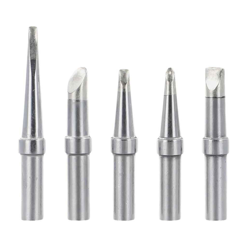 5Pcs ET Solder Tip Set for Weller WE1010NA WESD51 WES50/51 PES50/51 LR21 Series Compatible with WCC100 EC1201 EC1204 EC2000