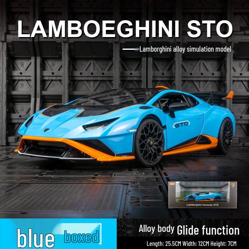 

Starshine Lamborghini Huracan STO 1:18 Сплавная Модель Автомобиля Украшение
