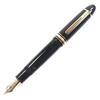 Pristine MONTBLANC Fountain Pen Meisterstück 149 White Star Black Gold 18K Mens Used