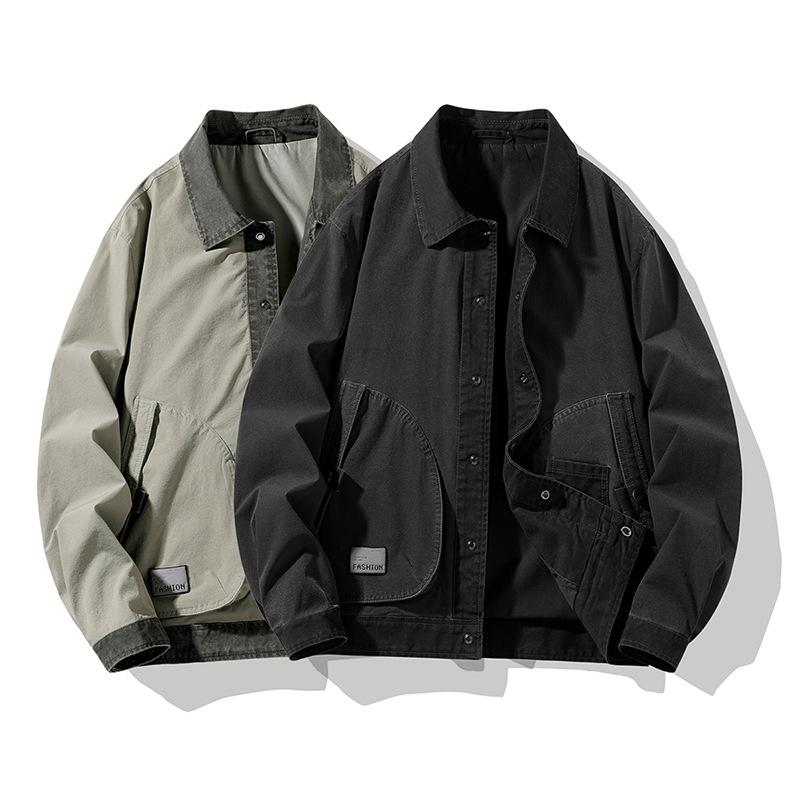 2026 Men's Trendy Japanese Jacket: Versatile Spring/Autumn Fashion Coat