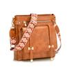 Women's Shoulder Bag Large Capacity Multi-Pocket Bucket Bag Commuter Crossbody Bag