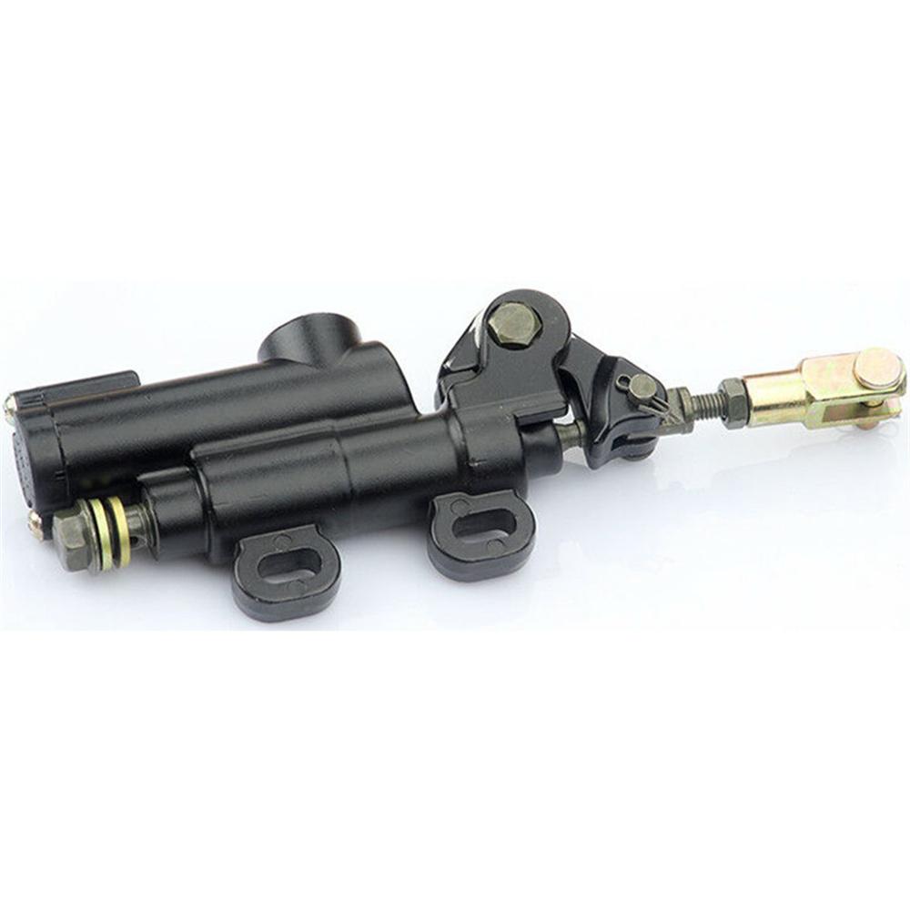 Black Motorcycle Modification Rear Master Hydraulic Disc Brake Pump Universal X1