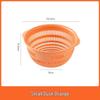 Three-Piece Kitchen Set: Vegetable Washing Basket, Drain Basket, and Fruit Plate