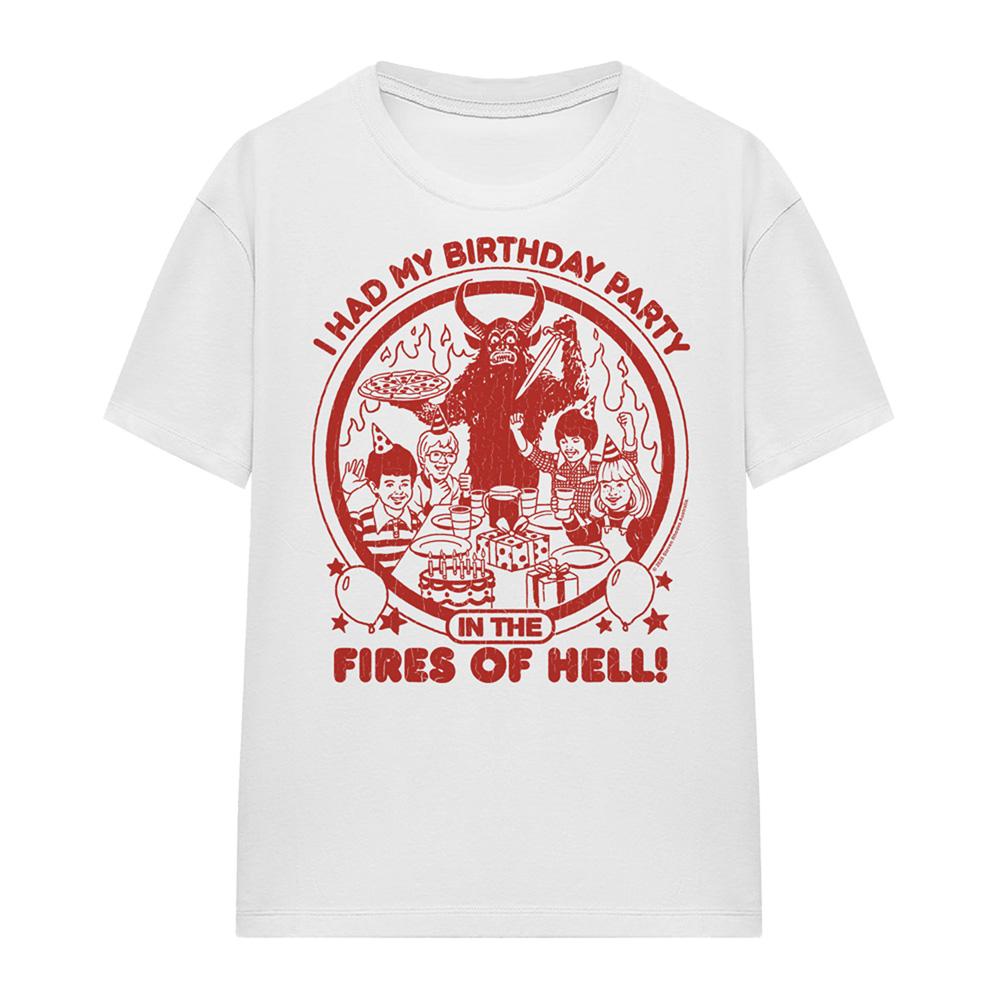 Steven Rhodes Womens/Ladies Birthday In Hell T-Shirt