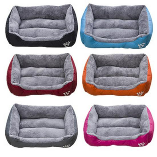 Warm All-Season Enclosed Pet Bed for Cats & Dogs