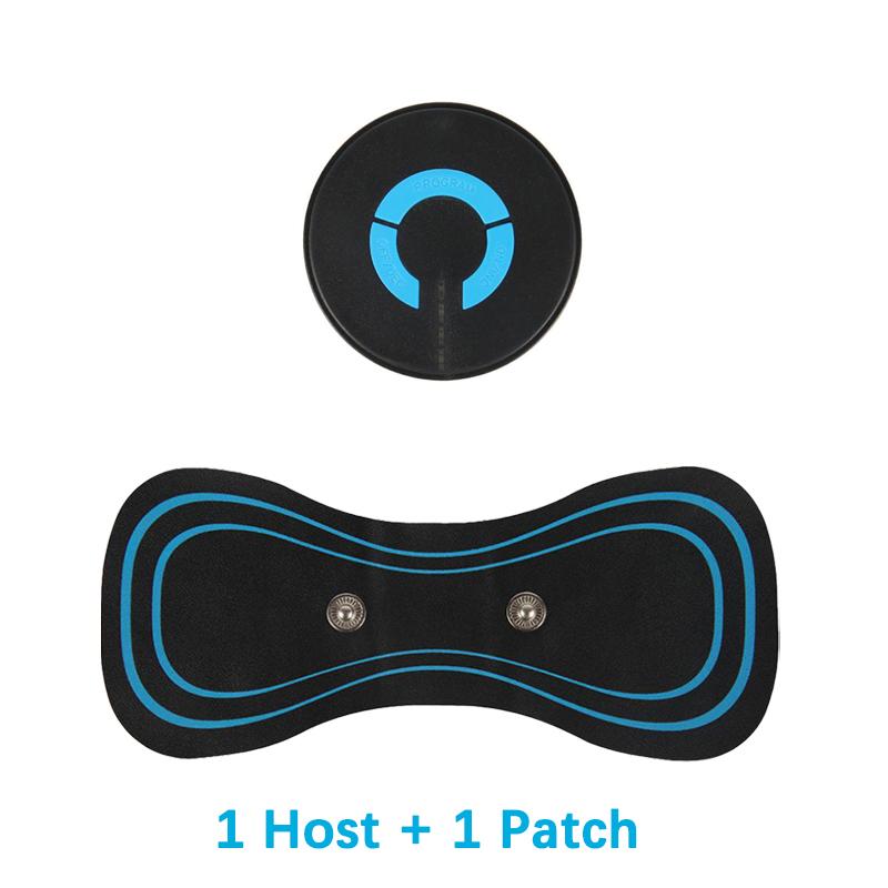 Ems Neck Massager Tens Electric Cervical Vertebra Massager Body Stretcher Patch Pulse Muscle Stimulator For Body Arm Leg Massage