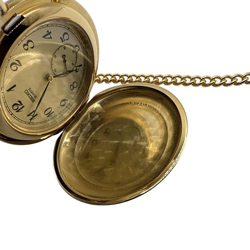 [USED] SEIKO 7N07-001A Pocket Watch - Working