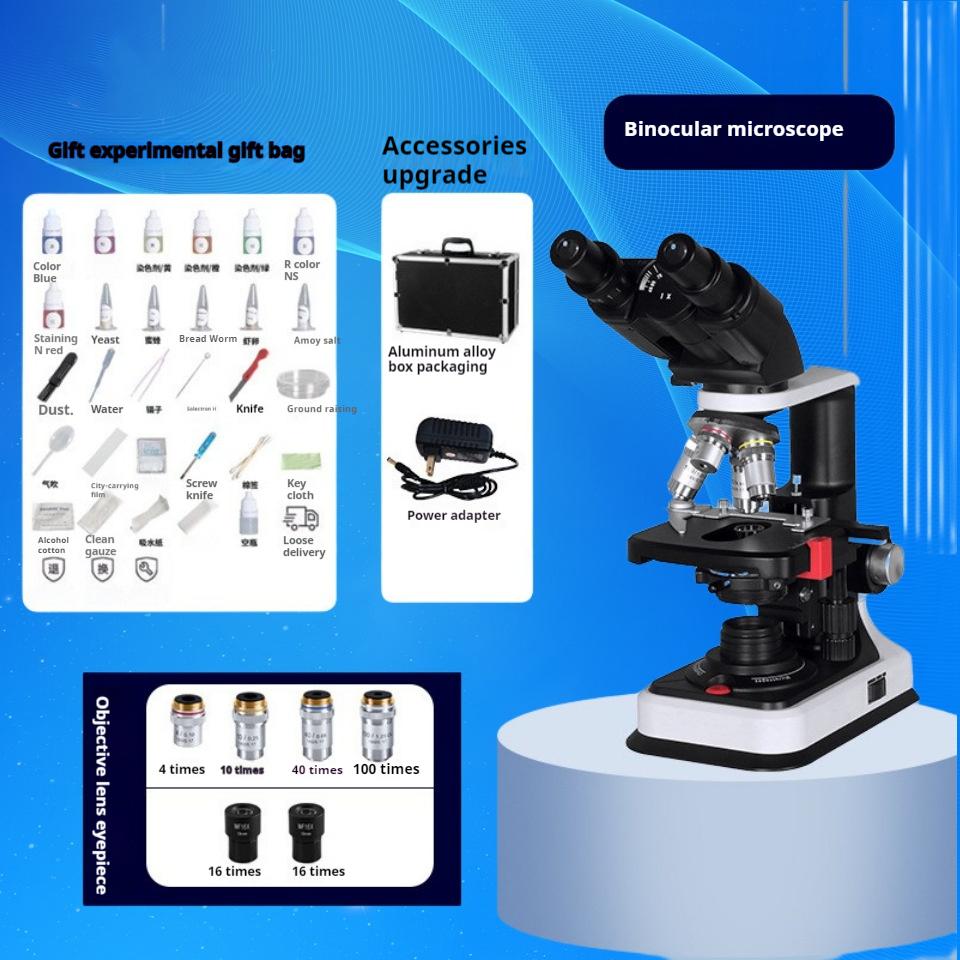 

Electronic Binocular Biological Microscope Optical Instrument for Teaching and Research Experiments
