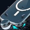 Magnetic Wireless Charging Case For iPhone 16 15 14 13 12 11 Pro MAX Mini XR X MAX 7 8 Plus SE 2020 Shockproof Cover Cases
