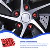 Wheel Nut Cap (Set of 20) Wheel Nut Cover 0.7 Inch (17 Mm), 0.7