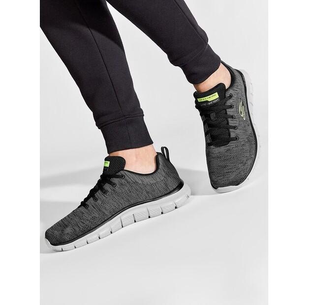 Men's Sneakers Skechers Front Runner 232298, Ccbk Grey