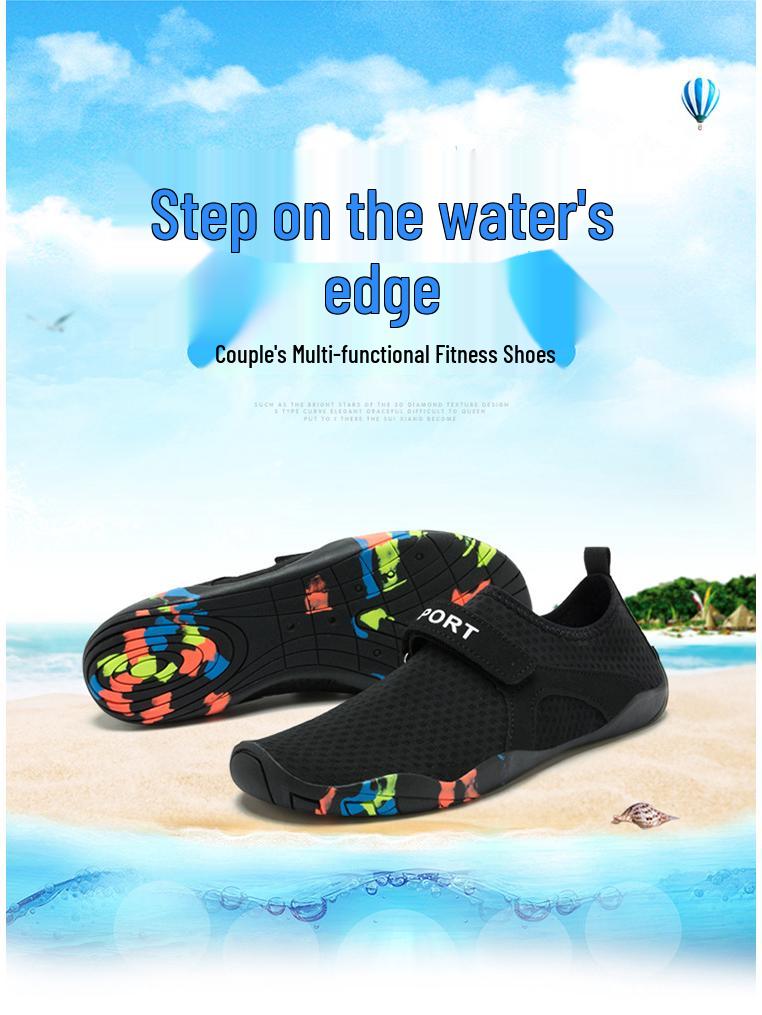 Unisex Sneldrogende Buitenschoenen met Vijf Tenen voor Vissen, Zwemmen, Trekking en Strandfitness