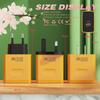 38W Dual-Port USB+PD Fast Charger with EU/US/UK Plug