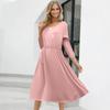 Vestido holgado de moda para mujer