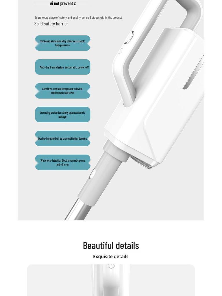 Bestselling Cross-Border Handheld Steam Mop - Multifunctional High-Temperature Cleaning Machine