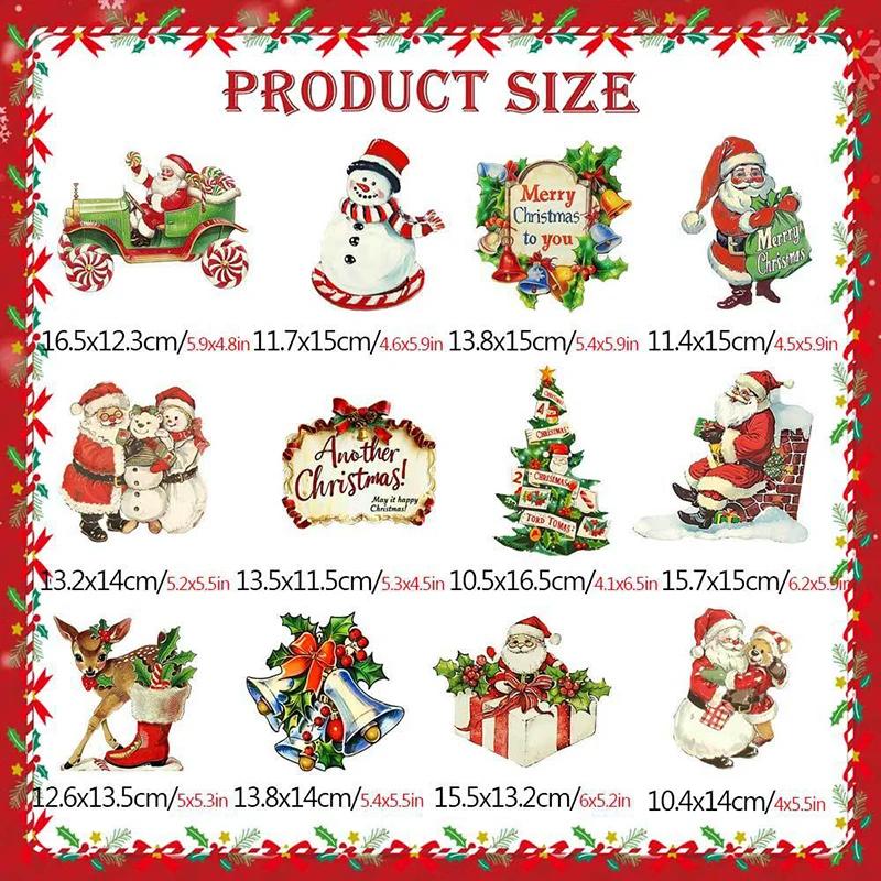 Christmas Fridge Magnets Unique Christmas Fridge Stickers Fridge Metal Garage Stickers Kids Gifts Party Decorates For Decor
