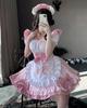 Sexy Cute Maid Cat Lolita Anime Idol Gothic Cosplay Maid Cafe Cute Sexy Cosplay Size [Excellent Quality] & Costume, Uniform, Dress, Lace, Costume,