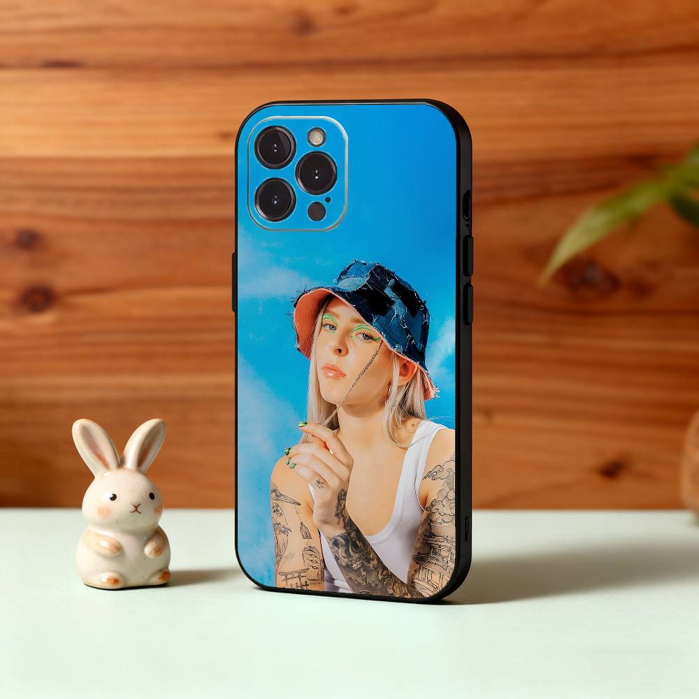 C-Cool Young M-Miko Singer Phone Case For iPhone17,16,15,14,13,12,Plus,Pro Max, 5G Others Soft Black Cover