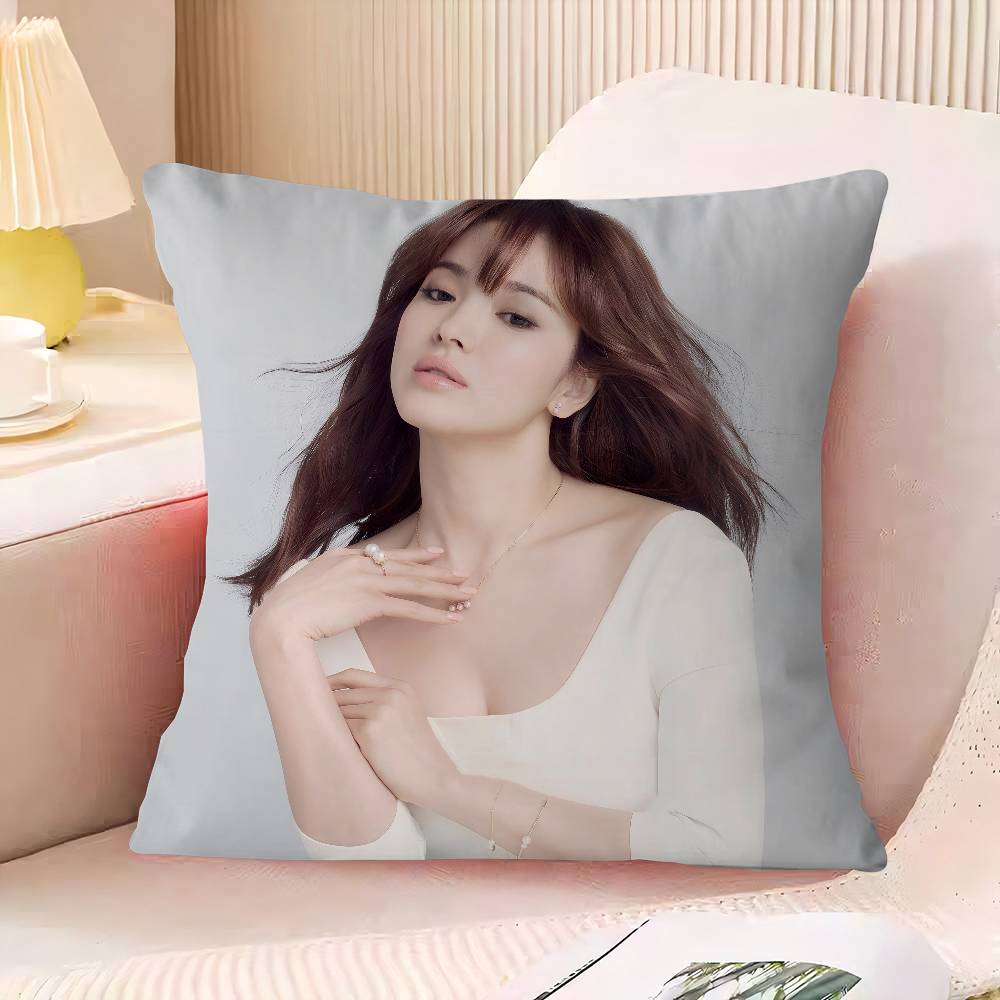 Song H-Hye K-Kyo Cushion Cover Pillow Cover Decor Pillowcase Printed Cushion Case For Couch