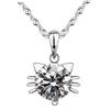 Kitten Pendant Clavicle Chain Women Cat Cute Necklace Short Accessories