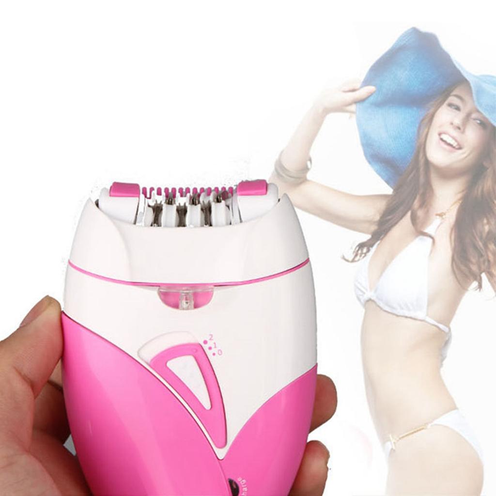 Hair Removal Machine Rechargeable Hypoallergenic Portable 5V 3W Electric Hair Epilator Pink