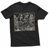 Dance of Death Macabre Skeleton Gothic Fan T-Shirt