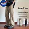 NASA MARVEL Men's Straight-Leg Workwear Cargo Pants