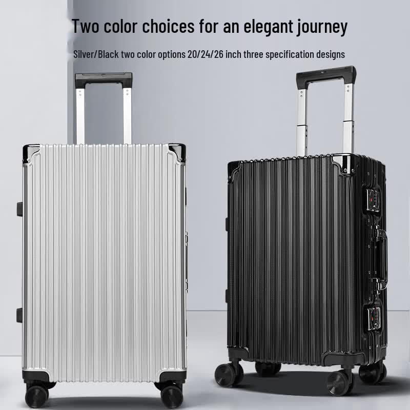 Hengyuanxiang HYX8045 Upgraded Aluminum Frame Carry-on Suitcase