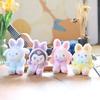 Cute Kuromi Cinnamoroll My Melody With Bow Rabbit Shaped Plush Pendant Toy