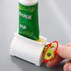 1/3pcs Rolling Tube Toothpaste Squeezer Toothpaste Seat Holder Stand Rotate Toothpaste Dispenser for Bathroom Accessories