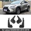 For Lexus NX NX200 NX300 2015 2016 2017 2018    Mudflap Mudguard Splash Front Wheels Fenders Car Styling Accessories