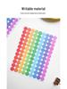 Colorful Self-Adhesive Numbered Dot Stickers for Kids - Round Index Labels for Kindergarten