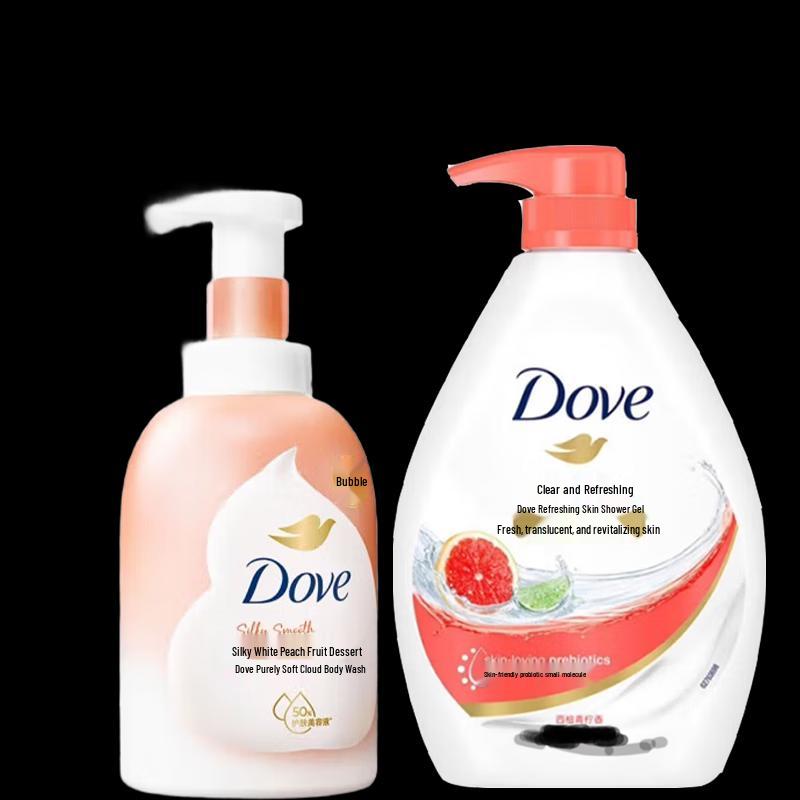 Dove Shower Mousse & Gel Value Set