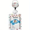 Heavy Duty Badge Holder with Retractable Reel, Retractable ID Badge Holders with Clip Name Key Card Holder Case