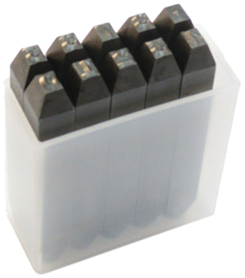 

TRUSCO Number Stamp Set 4mm SK-40 білий