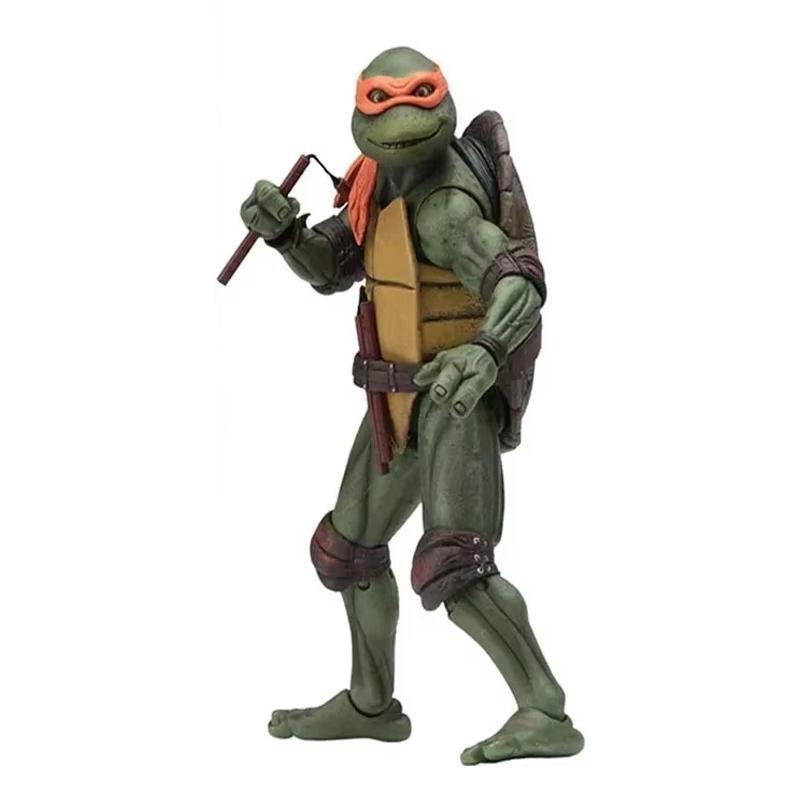 NECA Teenage Mutant Ninja Turtles TMNT Action Figure Film Edition Movable Movies Model Turtle Ninja Anime Toy Ornament Kid Gifts