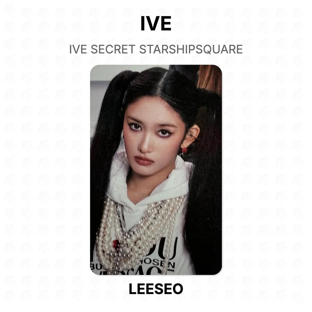 IVE SECRET STARSHIPSQUARE Official Photocard