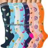 Cross-border Over-the-Knee Compression Yoga & Sport Socks Set
