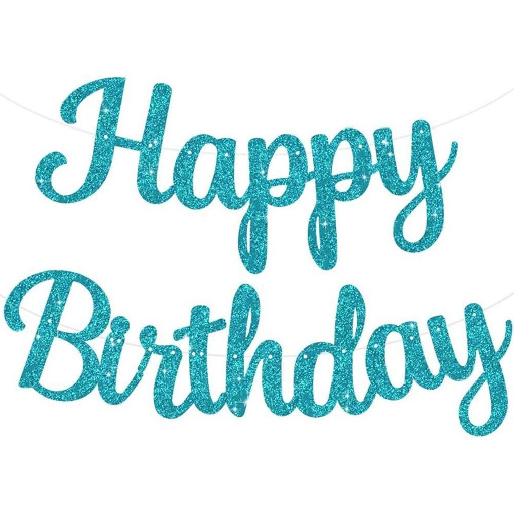 Creative Birthday Flag Happy Birthday Party Decor Kids Adults Hanging Banner Photo Backdrop Wedding Decoration