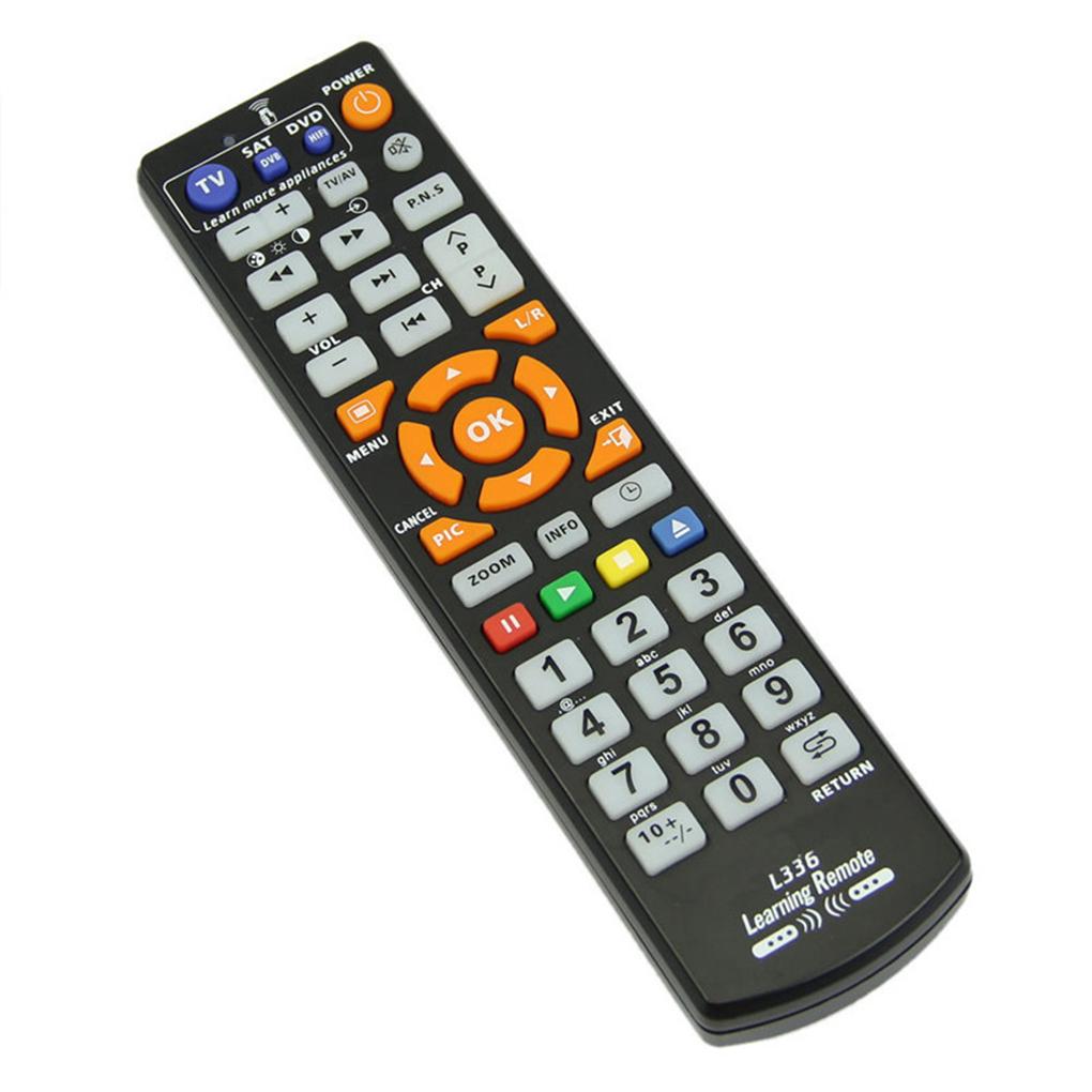 Universal Smart IR TV Remote Control Learn Function Wireless Controller Replacement For TV CBL DVD SAT L336
