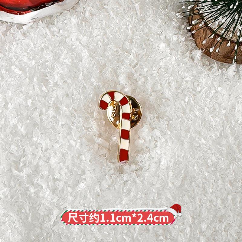Рождественская Милая Снеговик Мультфильм Брошь Значок Металлическая Индивидуальная Булавка Женская Одежда Сумка Аксессуары