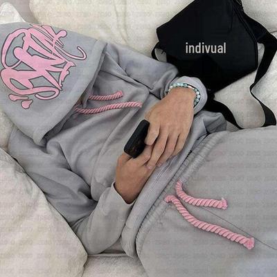 Y2K Hip Hop Loose Fit Autumn/Winter Trend Sweatshirt - Unisex Streetwear Pullover Set